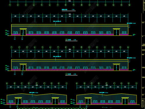 钢结构工厂CAD施工图设计与平面图下载全攻略